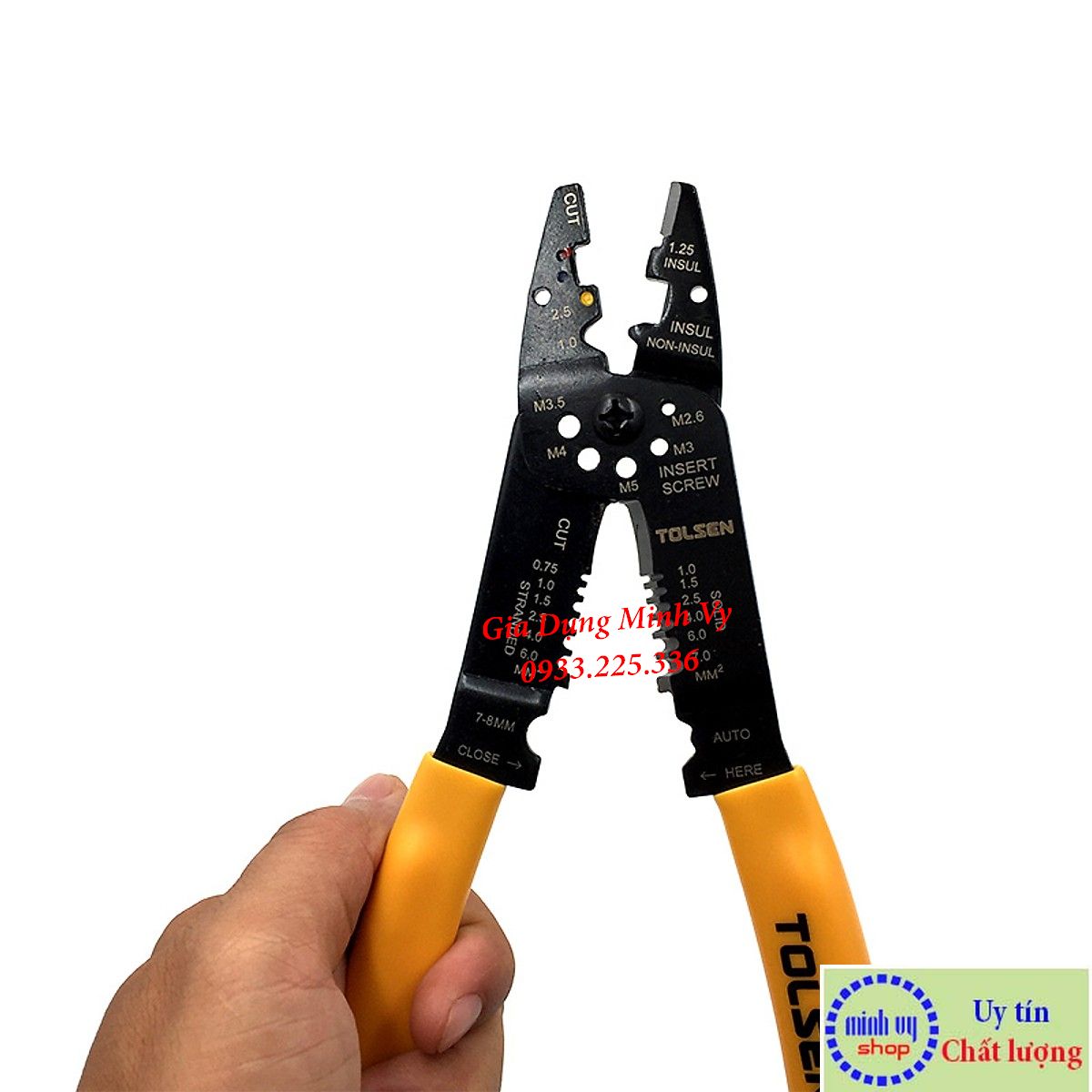 Kìm tuốt dây đa năng Tolsen 38052 215mm