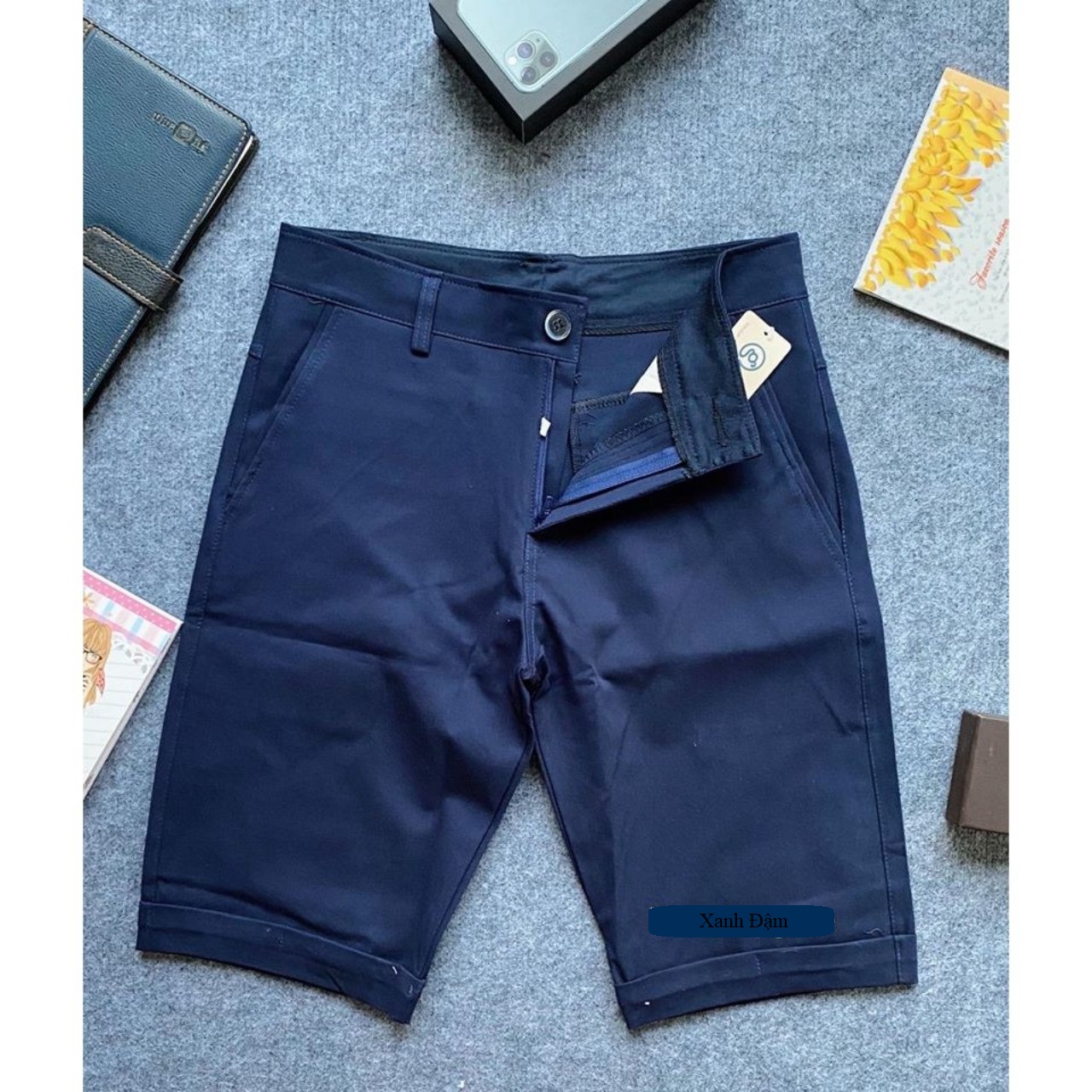[HCM]QUẦN SHORT KAKI NAM CO GIÃN FORM ÔM CAO CẤP