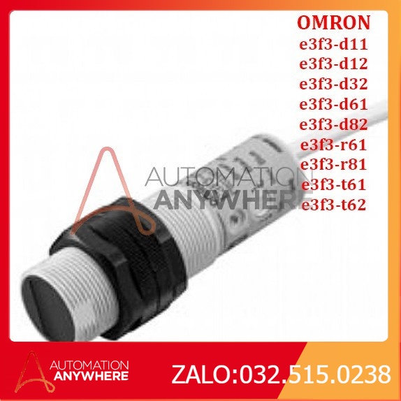 Cảm biến quang omron e3f3-d11 e3f3-d12 e3f3-d32 e3f3-d61 e3f3-d82 e3f3-r61 e3f3-r81 e3f3-t61 e3f3-t62 e3f3-r62