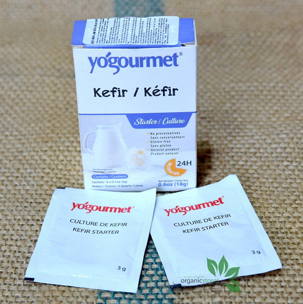 Men làm sữa chua Kefir - Vegan - Probiotic (Yógourmet)