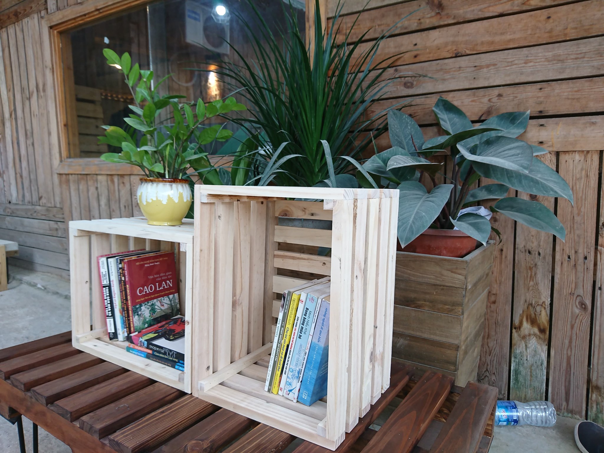 MS01 - Thùng gỗ Pallet/Box gỗ thông Pallet