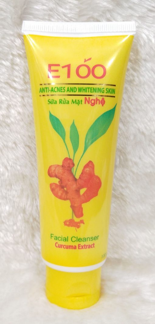 [HCM]Combo 2 Tuýp Sữa Rửa Mặt Nghệ E100 100g