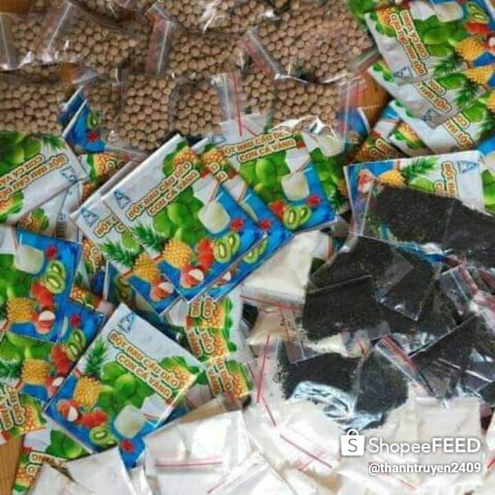 Sét trà sữa thái xanh, thái đỏ
