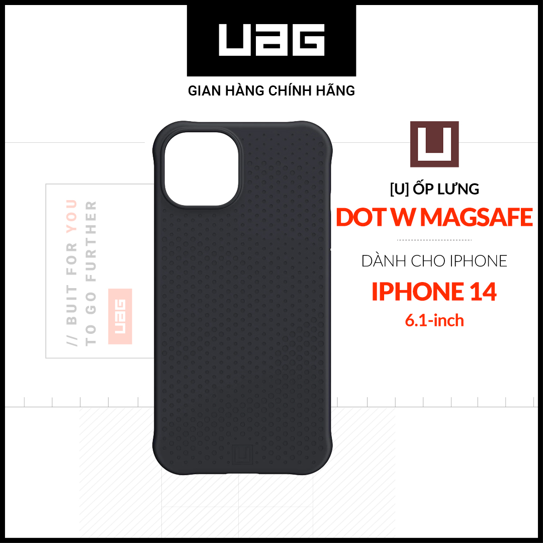 [U]Ốp Lưng UAG DOT W Magsafe Cho iPhone 14 [6.1 INCH]