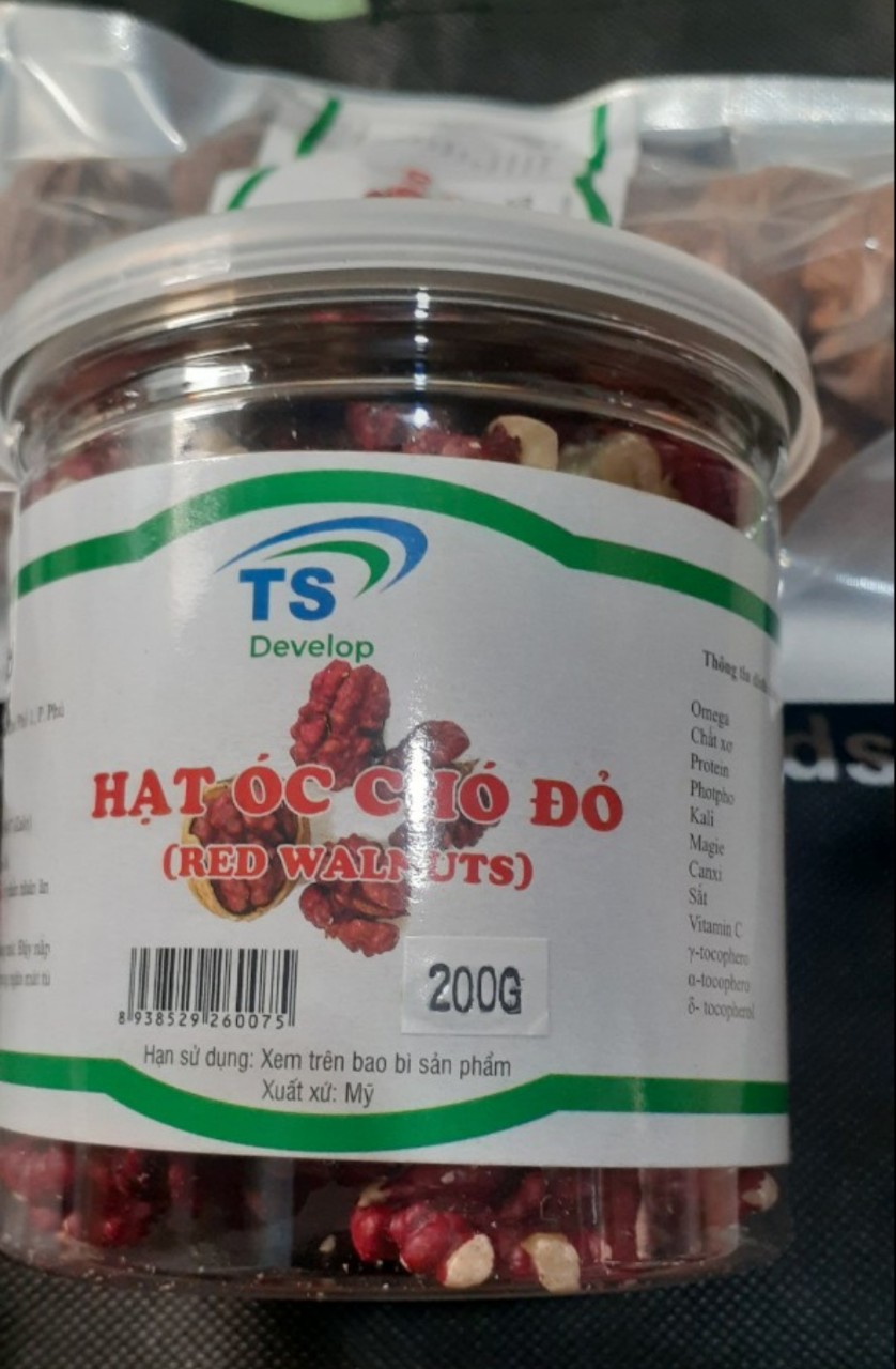 Nhân óc chó đỏ Mỹ  150g