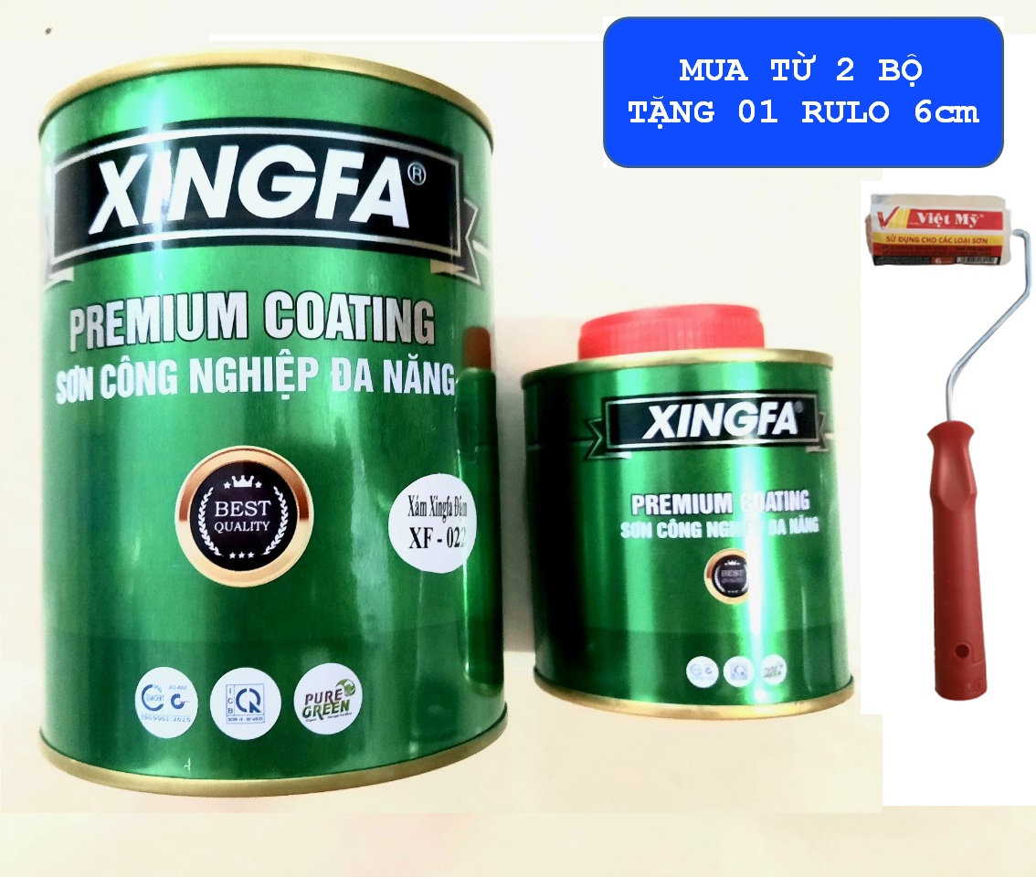 2k-2 component galvanized iron paint car paint paint for outdoor structure (1 Kgs/set)-Xingfa