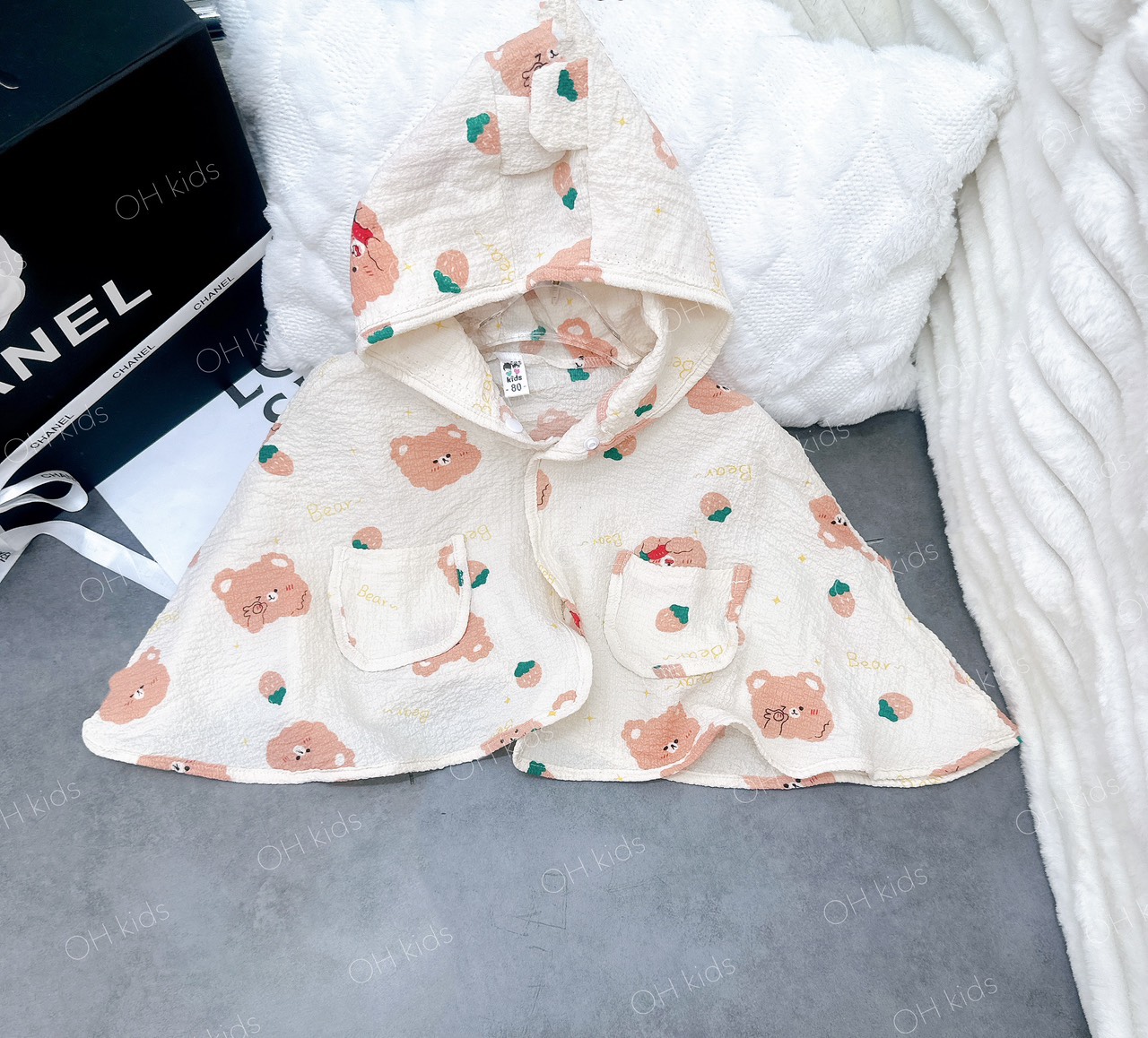 Áo Chống Nắng cho bé dạng choàng