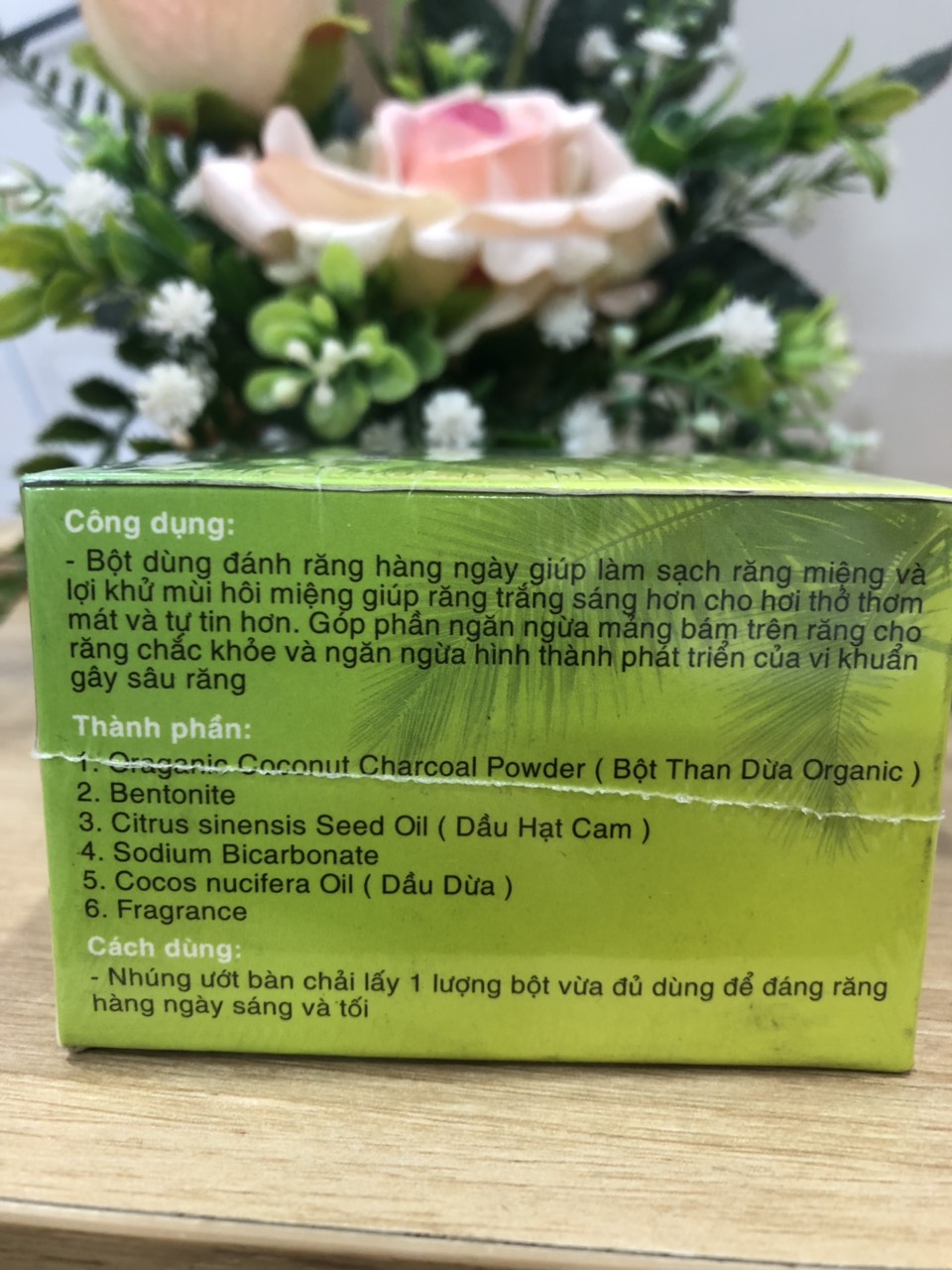BỘT TRẮNG RĂNG- DẠ THẢO LIÊN