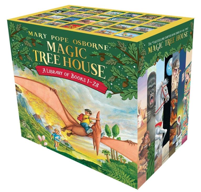 Magic Tree House Boxed Set - Sách nhập khẩu - Tâp 1 - 39 cuốn
