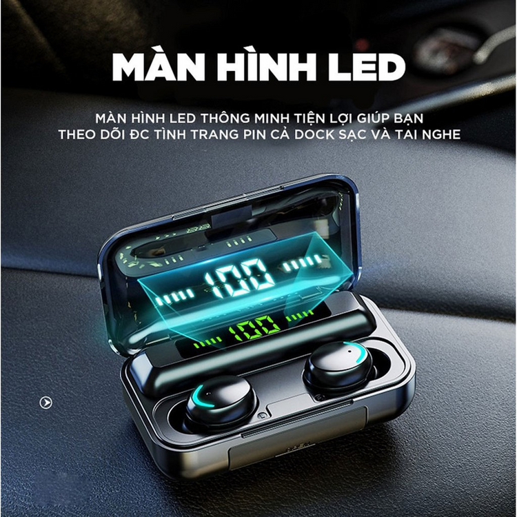 2c360- Tai nghe Bluetooth F9 Pro