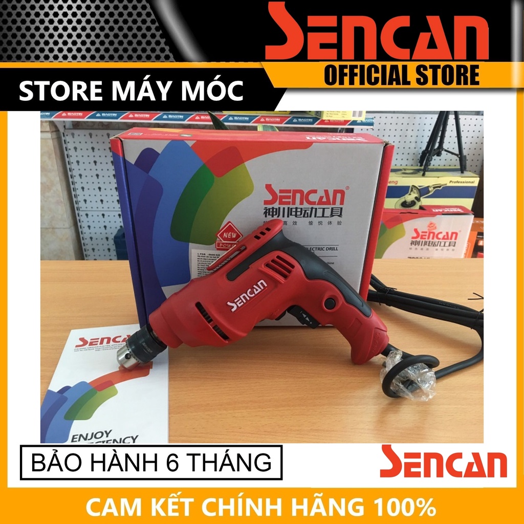 Máy khoan 500w 10mm sencan 531027- hàng chính hãng