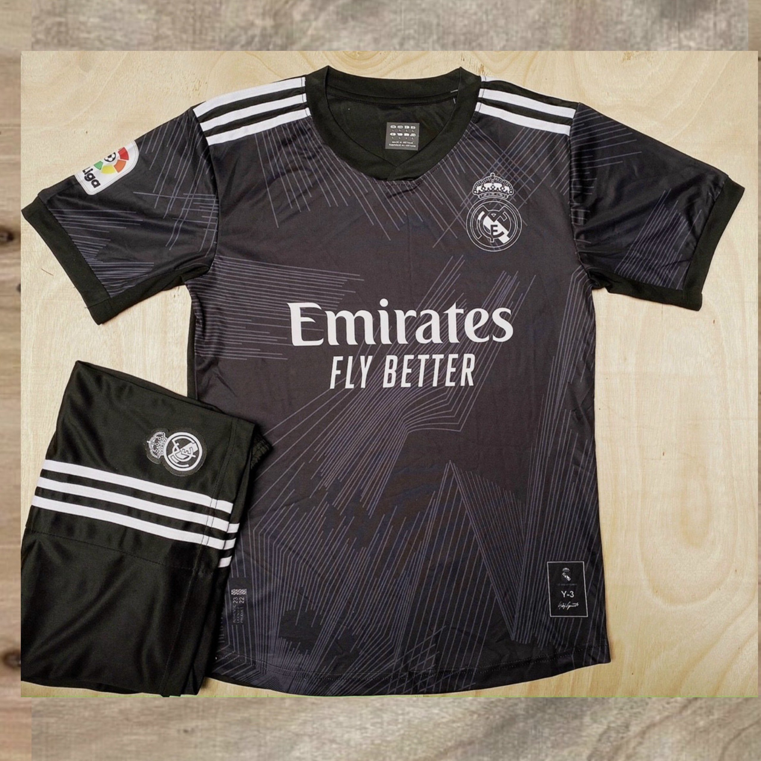 HOÀN TIỀN 15% - Áo Bóng Đá CLB Real Madrid - Thun Thái Cao Cấp - Co Giãn 4 Chiều