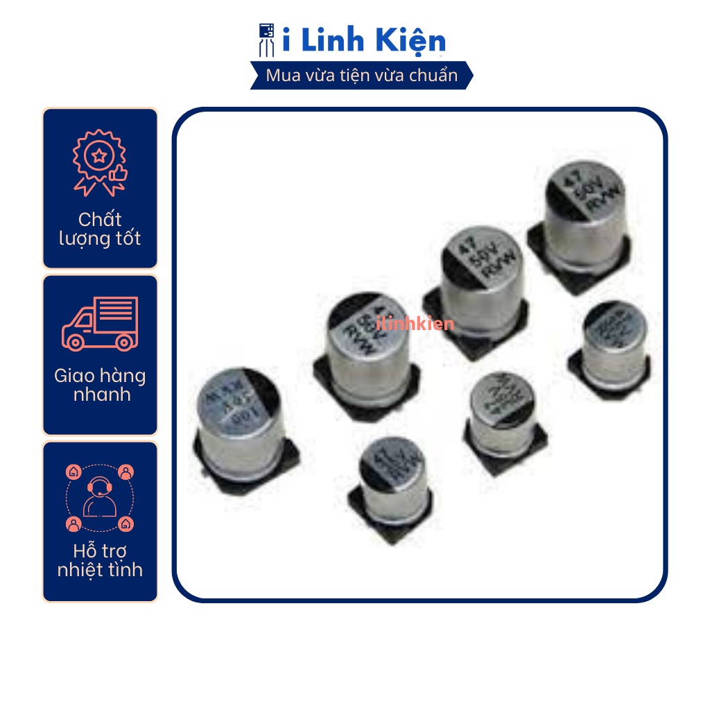 Tụ nhôm 16v 10uf-1000uf