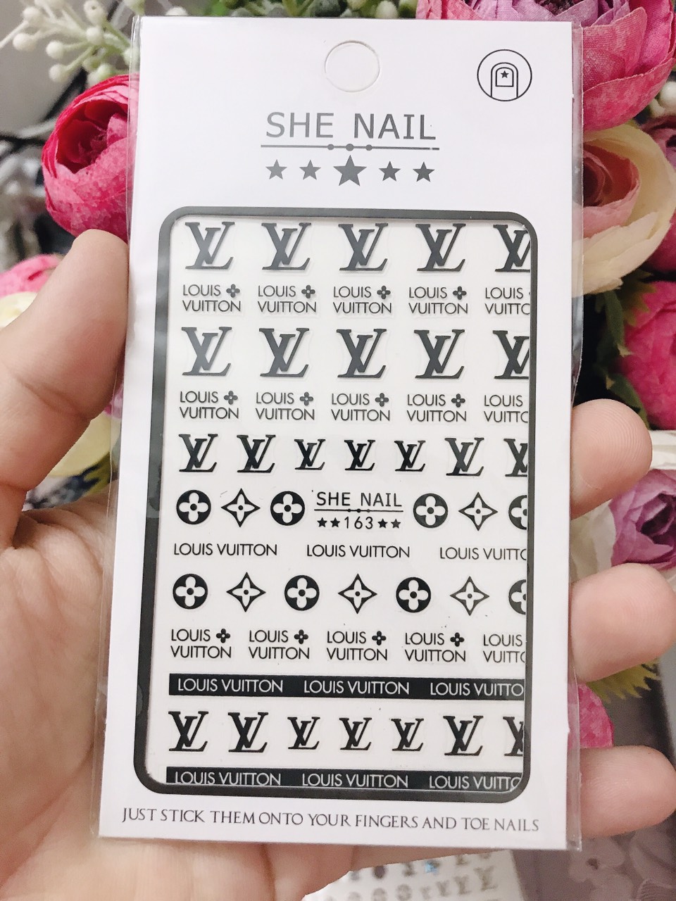 Miếng stick dán mong siêu cute dành cho NAil