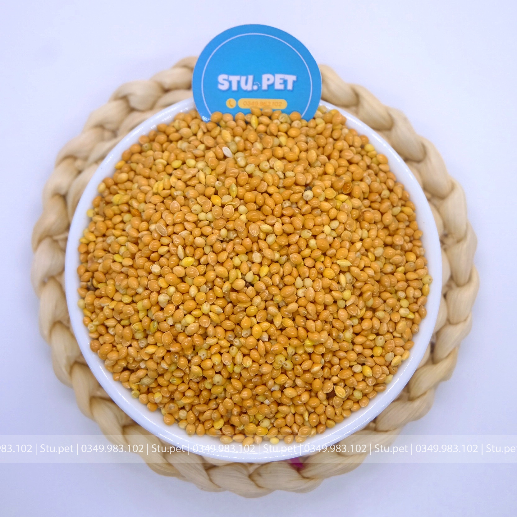[MỚI KHAI TRƯƠNG] Hạt Kê thức ăn cho Hamster, vẹt, sóc bay, thỏ…100g