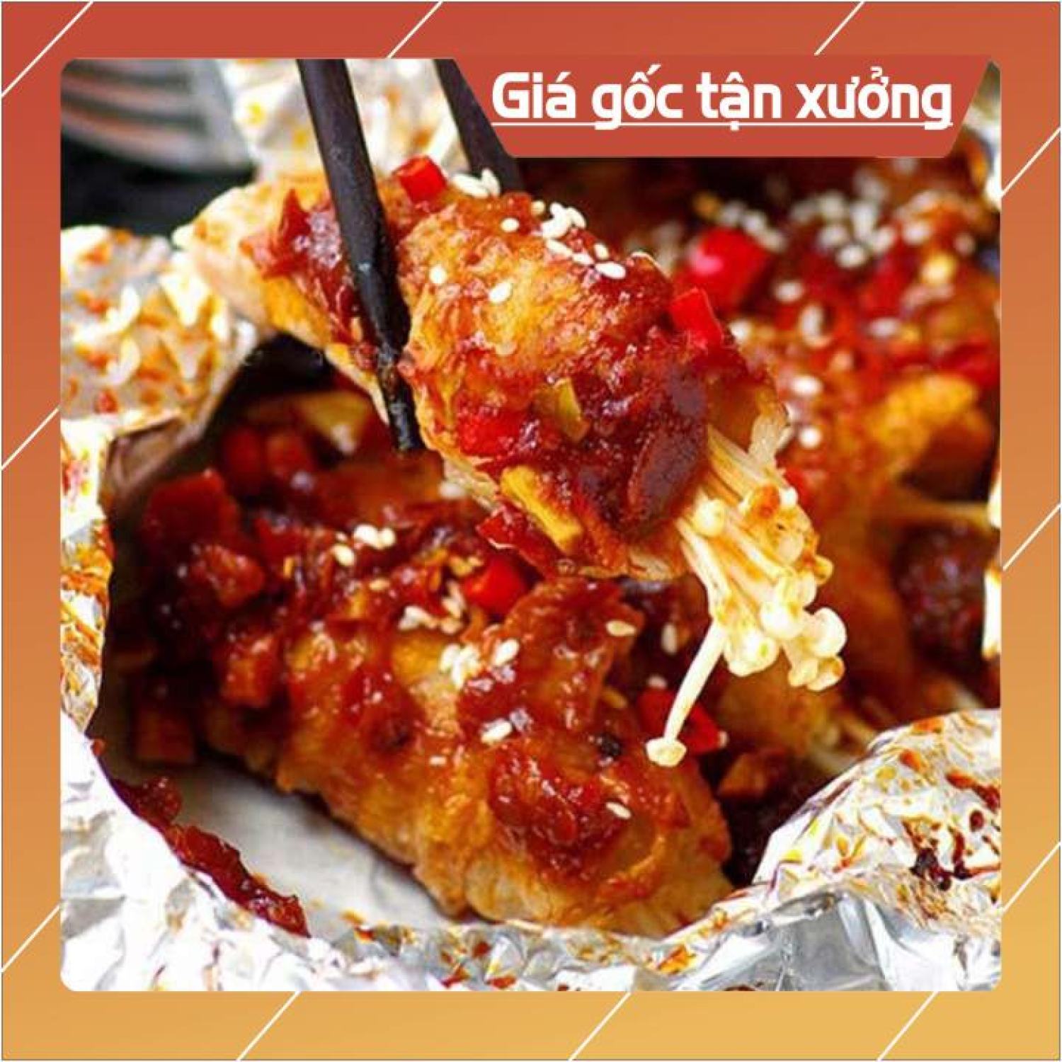 CUỘN GIẤY BẠC NƯỚNG ĐỒ ĂN ALUMINIUM (size 30cm x 5m)