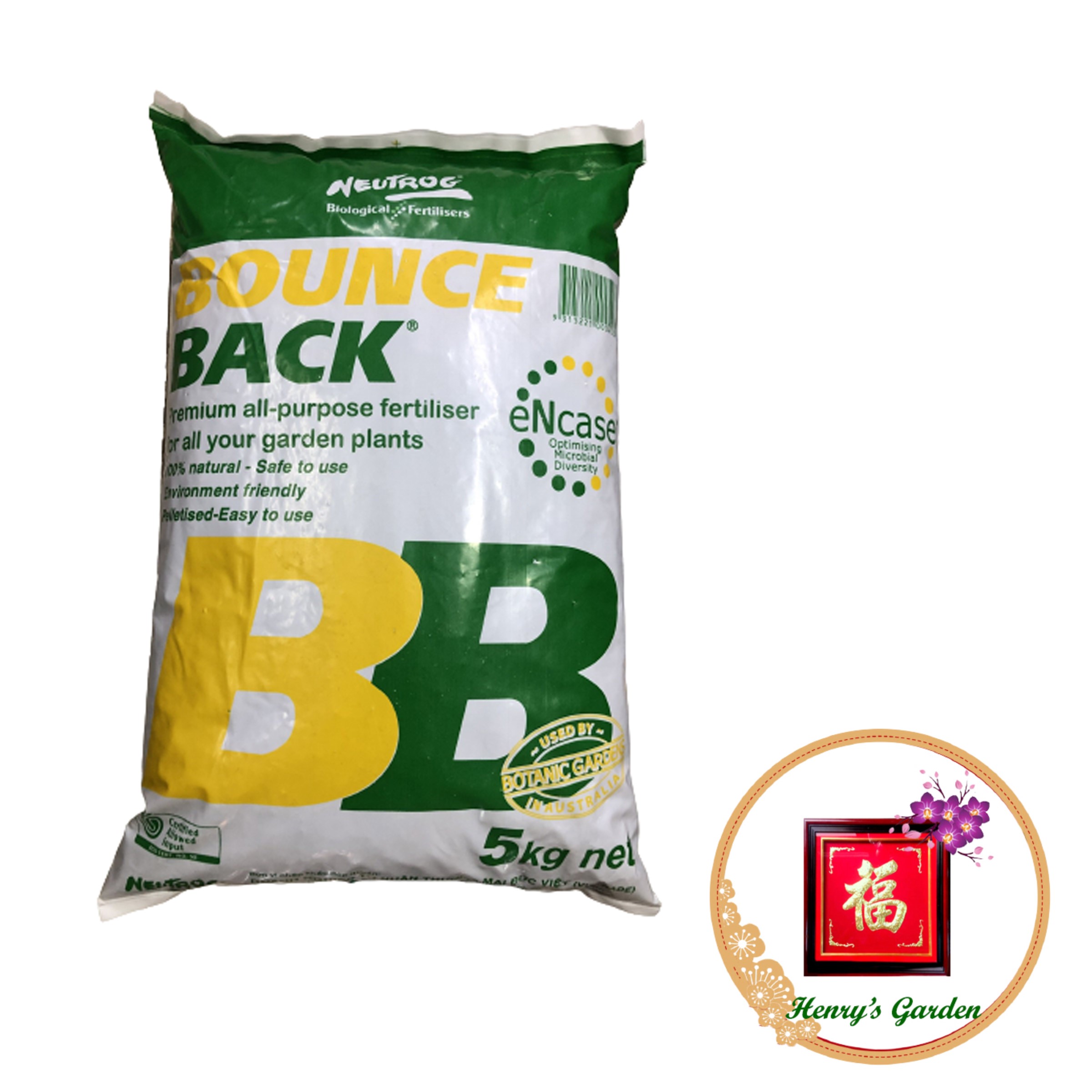 Phân Hữu Cơ Đậm Đặc Dạng Viên Bounce Back - #151A# 5kg