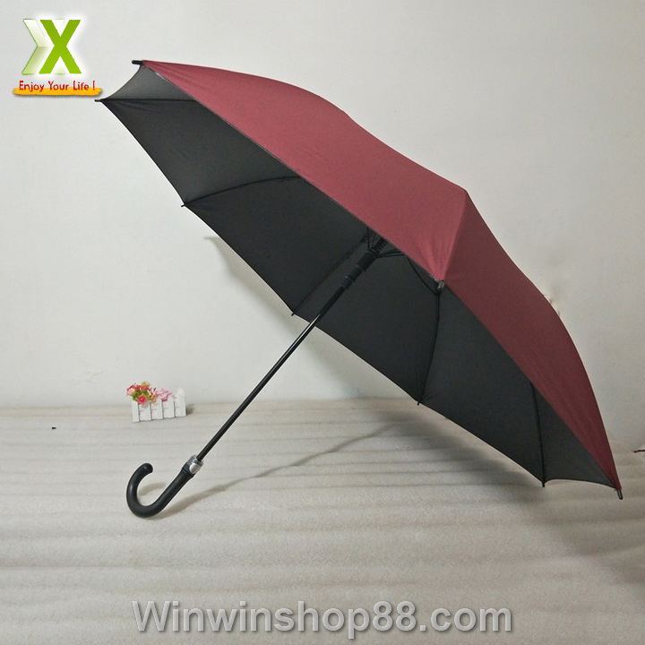 Ô dù che mưa cán cong có nút bấm tự động