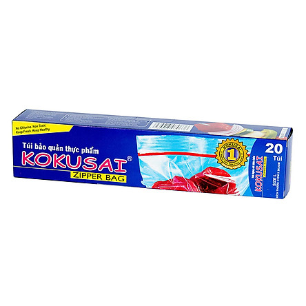 Túi zipper bảo quản thực phẩm Kokusai  (10-50 túi)