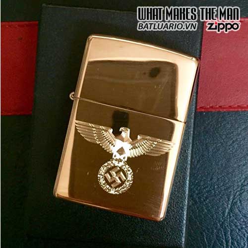 Zippo khắc ĐỨC QUỐC XÃ – Zippo 254B.DQX