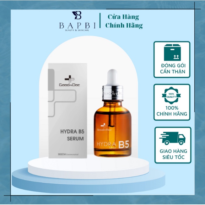 Serum Goodndoc Hydra B5 Tinh Chất B5 Cấp Ẩm Dưỡng Phục Hồi Da