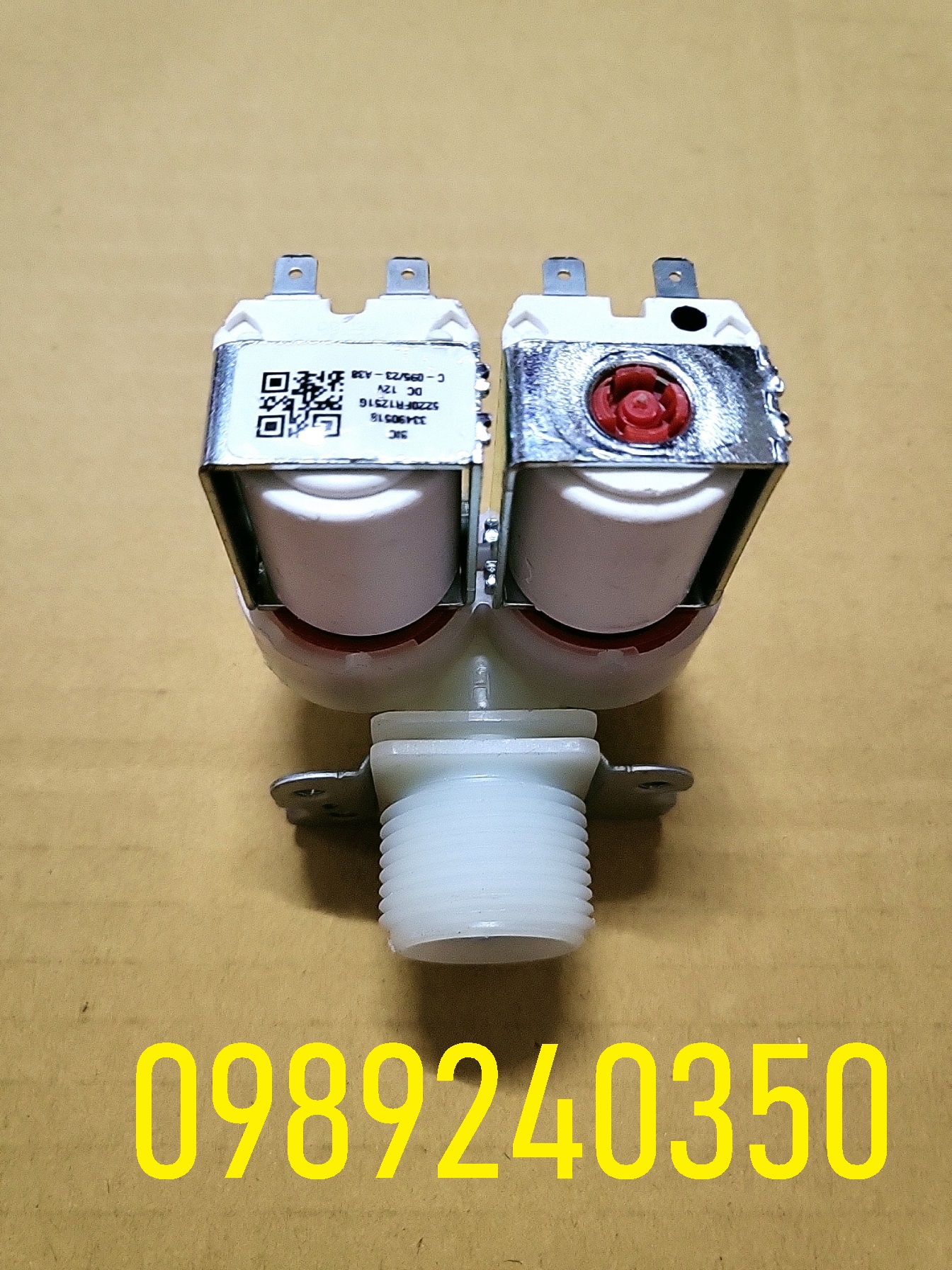 Van Cấp Nước Đôi Máy Giặt LG DC 12V Chính Hãng