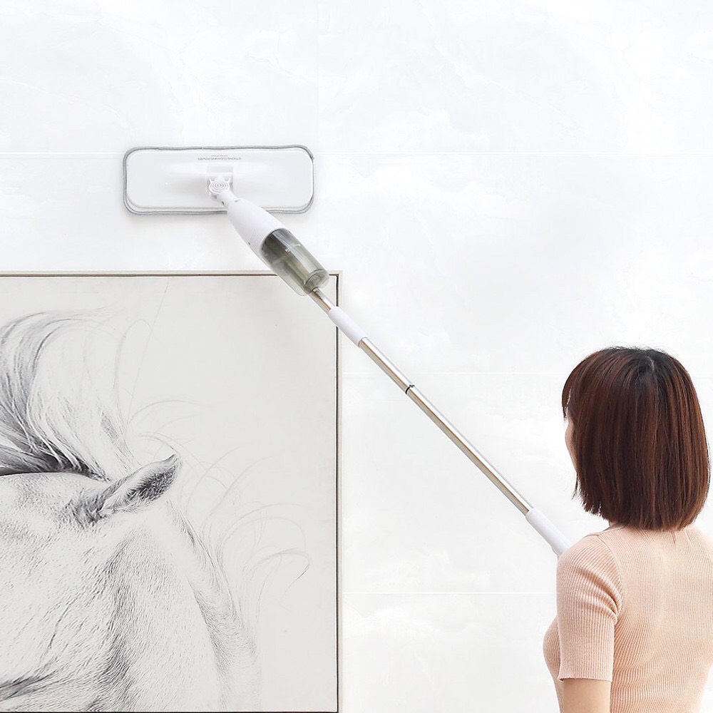 Cây lau nhà phun nước deerma water spray mop - tb500