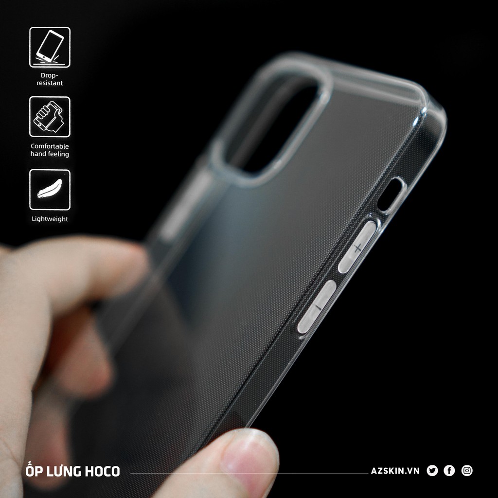 Ốp Lưng Trong Suốt IPhone 12 Mini/IPhone 12/ IPhone 12 Pro/IPhone 12 Pro Max |  Hoco