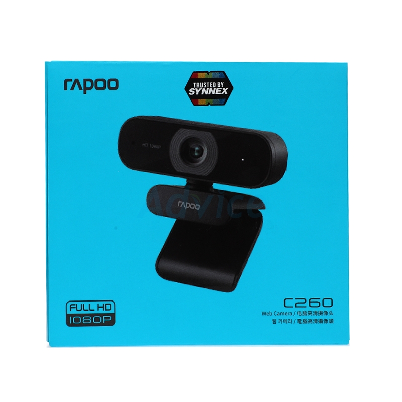 Webcam Rapoo C260 - CHÍNH HÃNG