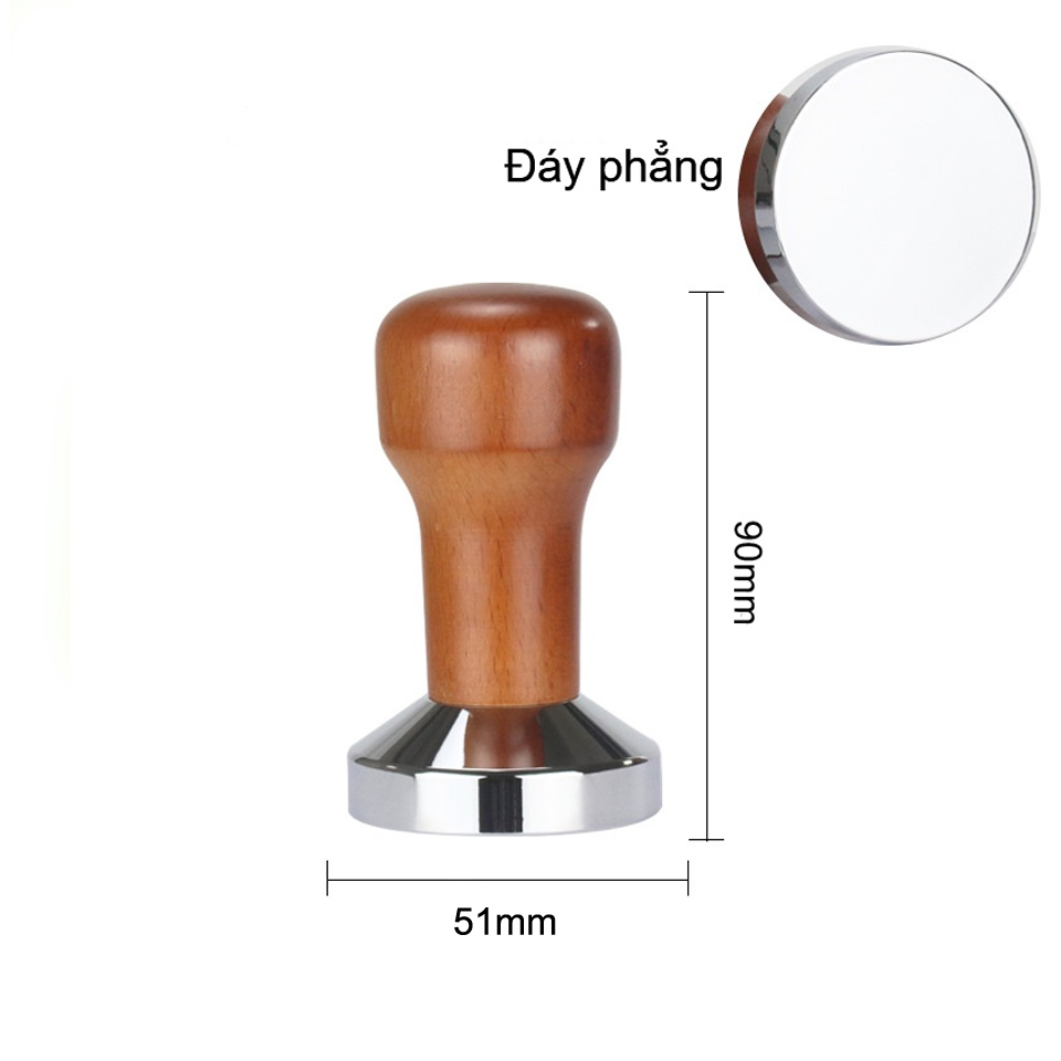 Tamper 51mm | Tay nén cà phê máy Espresso cỡ 51mm