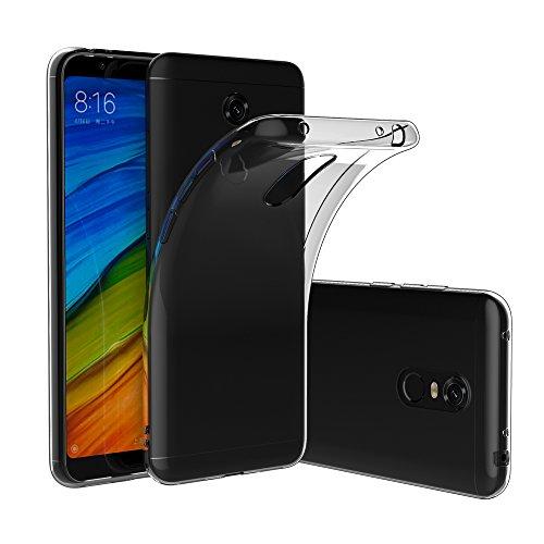 Ốp Silicon cho Xiaomi Redmi 5 Trong suốt (Loại A+ chống ố vàng)
