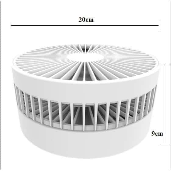 QUẠT SẠC TÍCH ĐIỆN GẤP GỌN