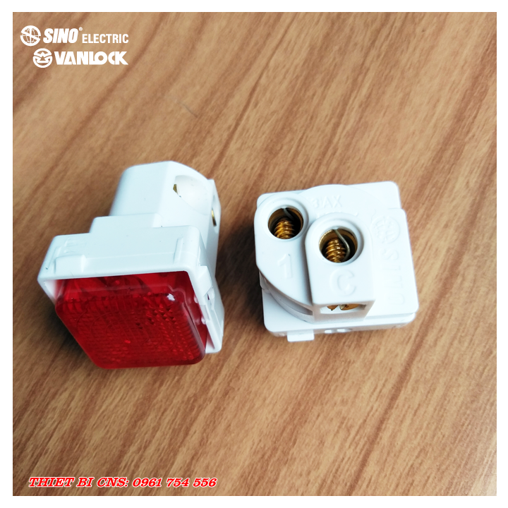 Hạt công tắc SINO Vanlock - Dòng S18A Chính hãng