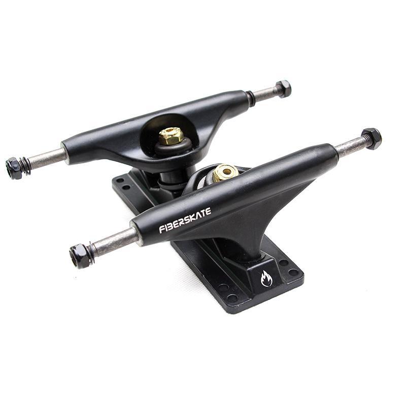 Phân phối 4 Bánh Ván Trượt 5 Inch Cầu Đôi Rocker Giá Đỡ 5in Rỗng Cột Trụ Vàng Nhôm Hợp Kim Magie Kiểu Chữ V Giá Đỡ