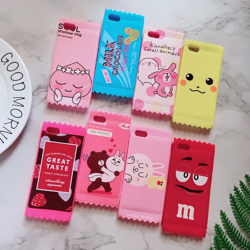 [XẢ KHO]Ốp Lưng iPhone 5/5s/SE Silicone Dẻo Hình Kute