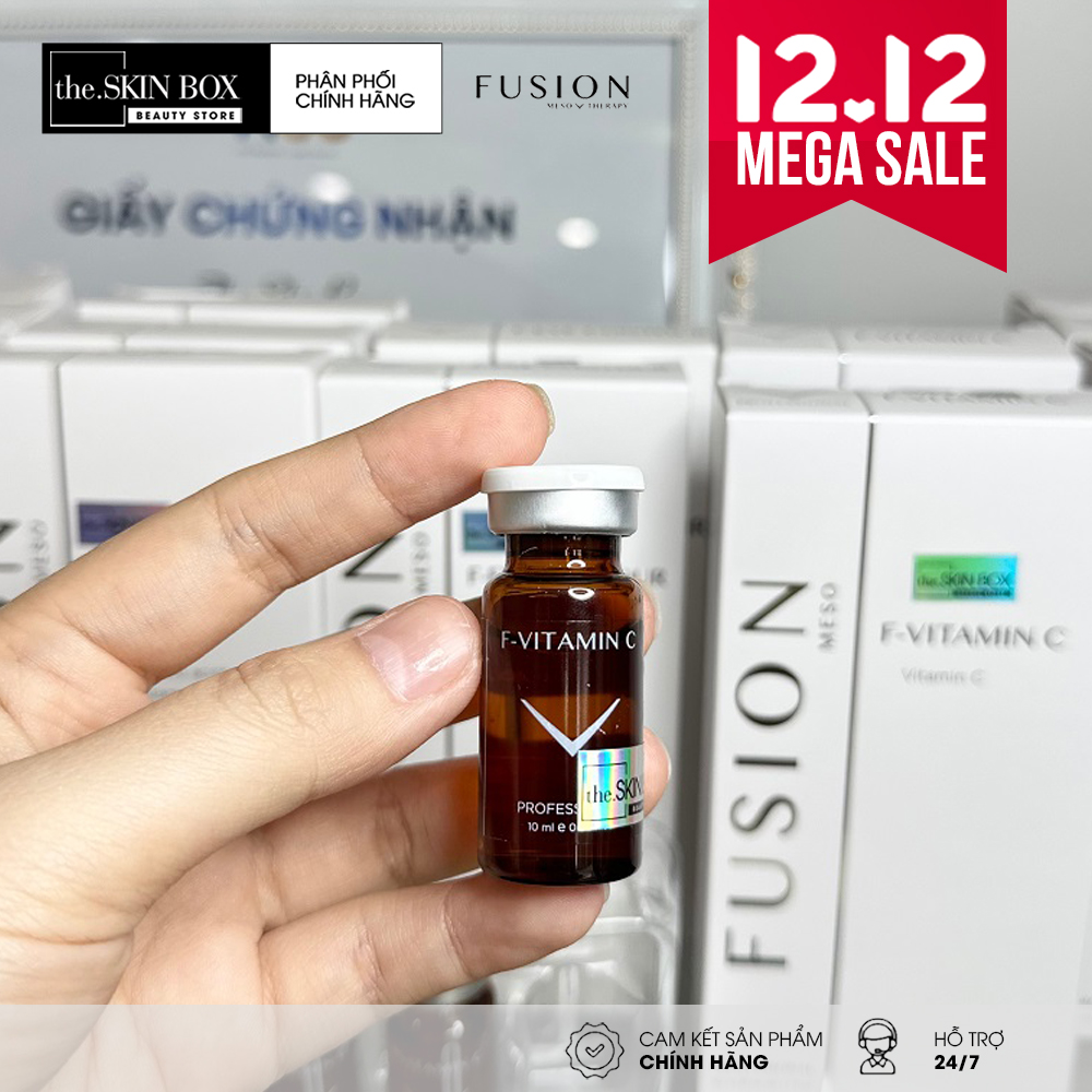 Fusion meso F-Vitamin C Tinh chất trắng sáng da, ngừa lão hóa