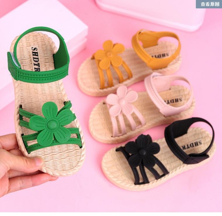 Sandal học sinh đính nơ siêu yêu
