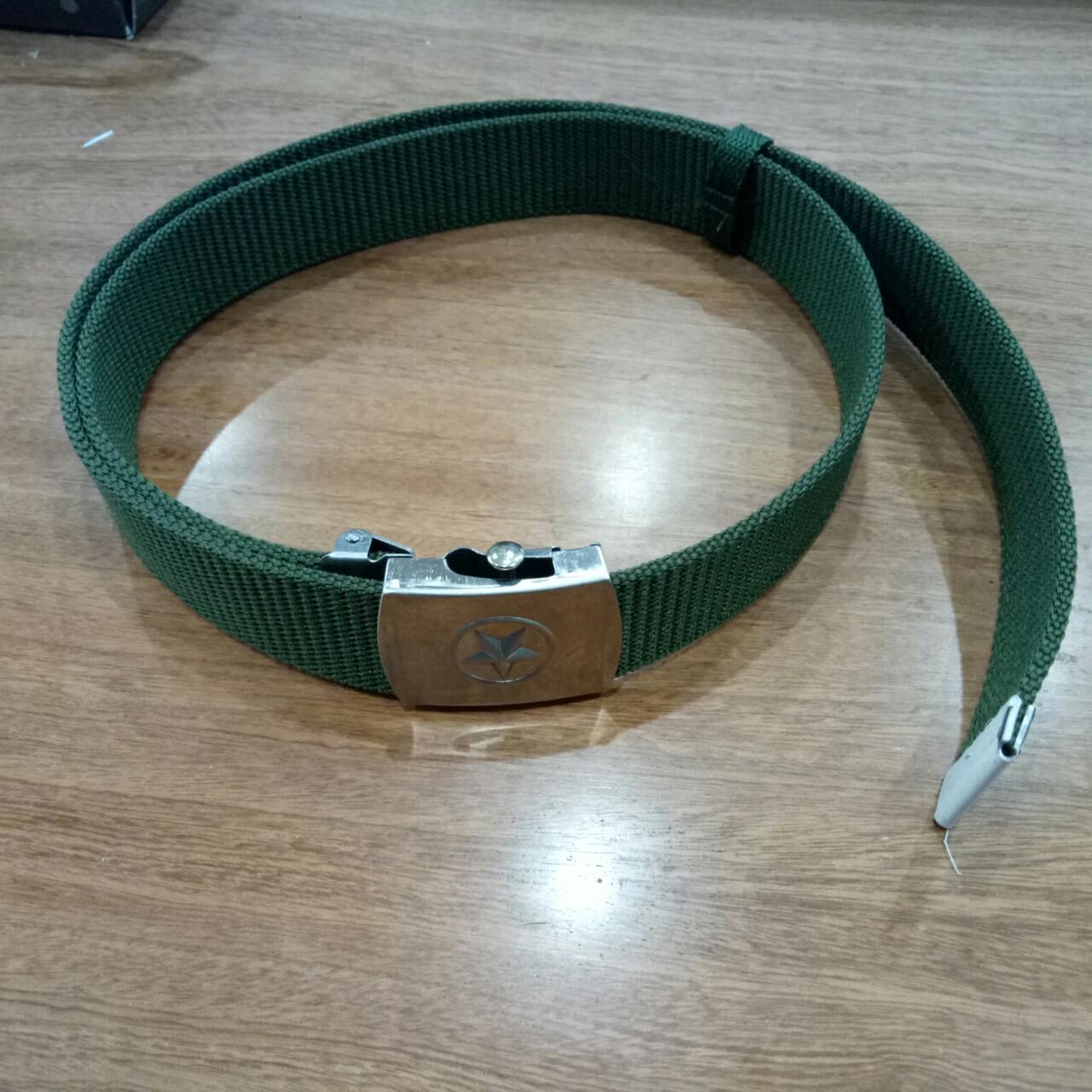 Dây thắt lưng nam vải dù siêu nhẹ- Hình thật
