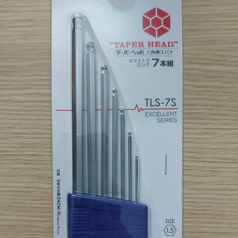 Bộ lục giác EIGHT TLS-7S (1.5-6mm)
