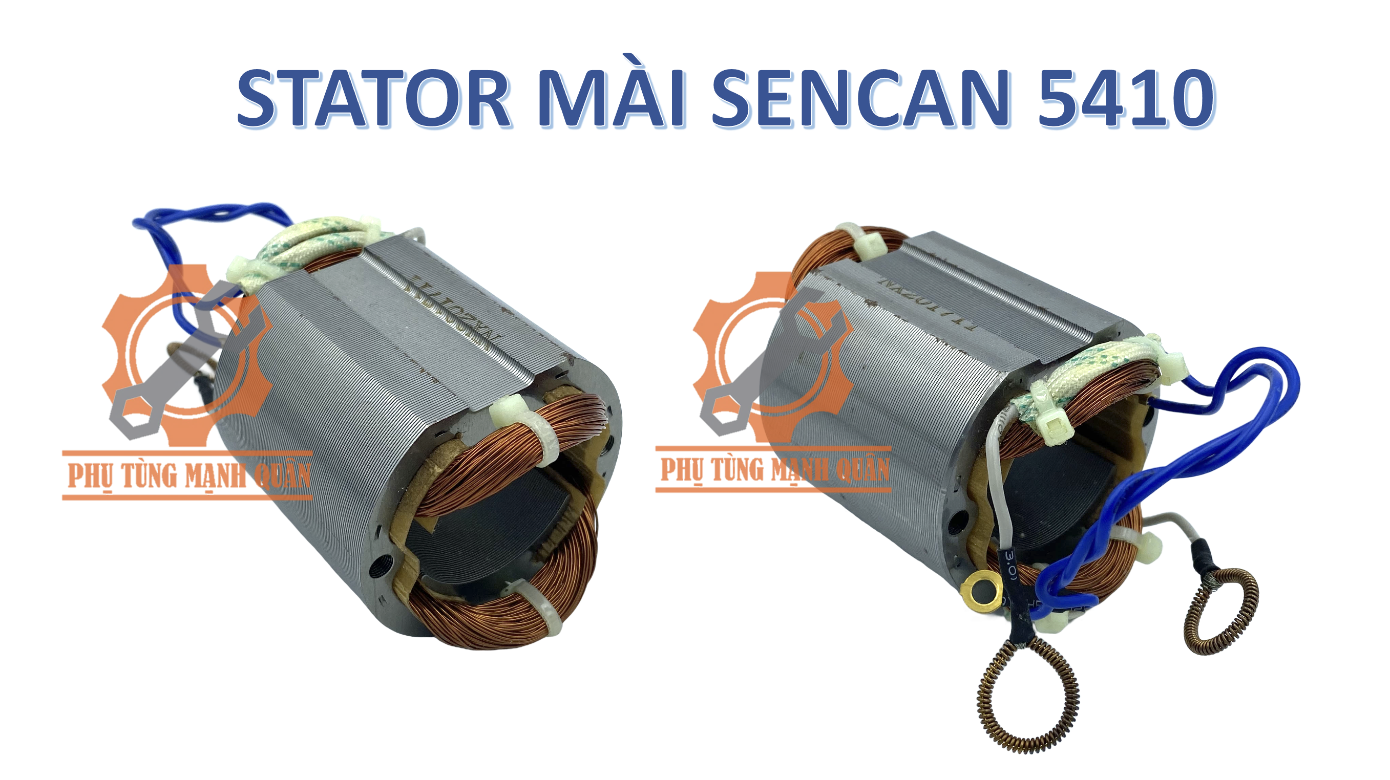 Cuộn điện / Stator máy mài Sencan 5410, DÙNG CHO RÔ 5410 THÂN 32.