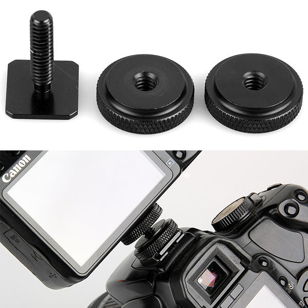 Phụ kiện gắn Gopro vào chân Flash máy ảnh