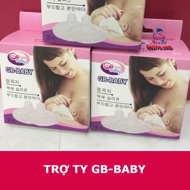 NÚM TRỢ TI SILICON GB BABY HÀN QUỐC [SET 2 CHIÊC]