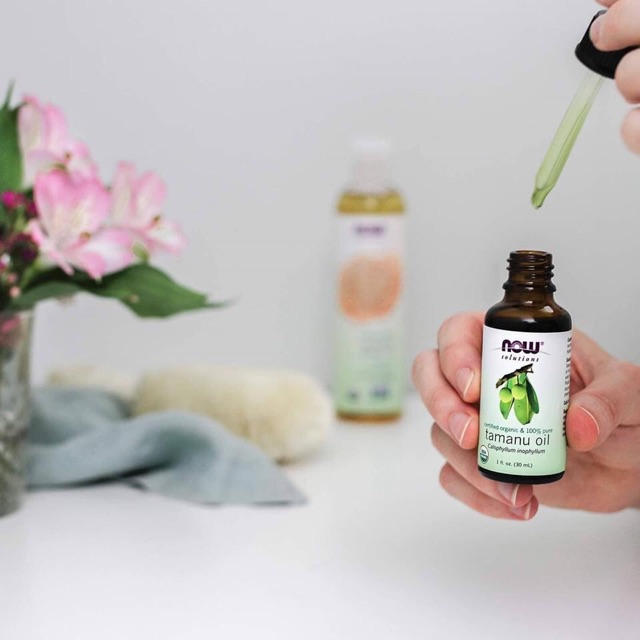 Dầu Tamanu Oil Now (Dầu Mù U) Hữu Cơ.