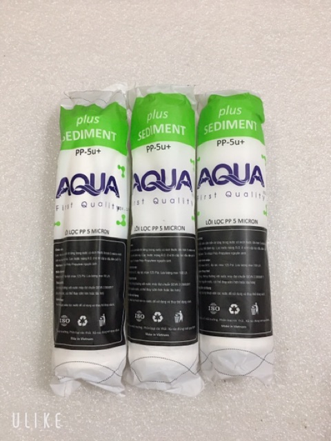 5 lõi lọc nước số 1 aqua