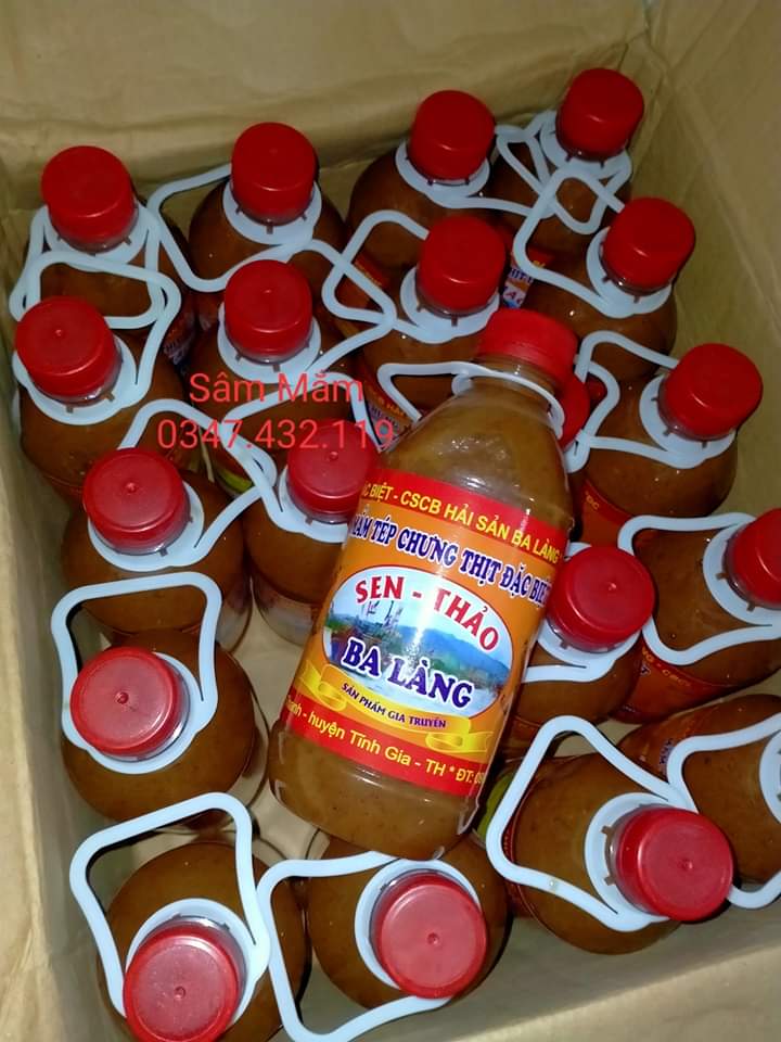 Mắm tép chưng thịt  Ba Làng (Thanh Hoá) 0,5kg