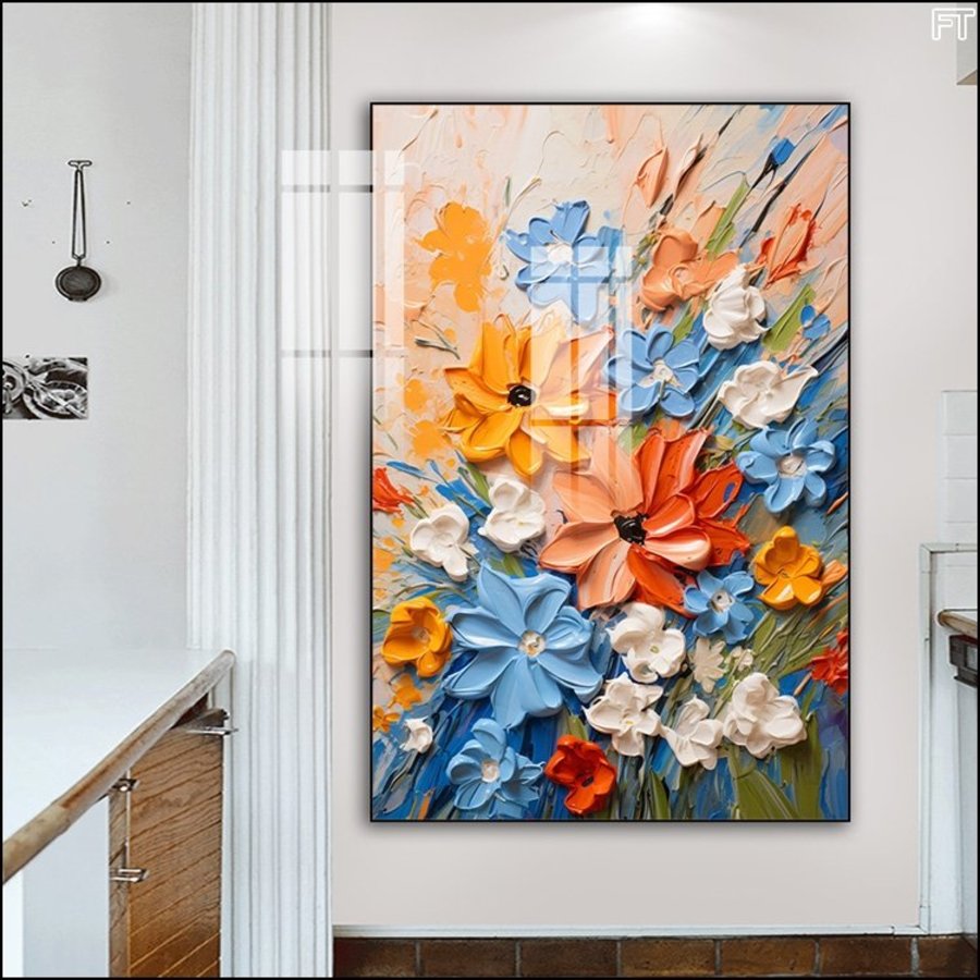 Tranh canvas giá xưởng Bộ tranh treo tường Hươu Rừng nghệ thuật Bắc âu trang trí decor phòng khách phòng ngủ tranh treo tường 3d phòng khách đẹp