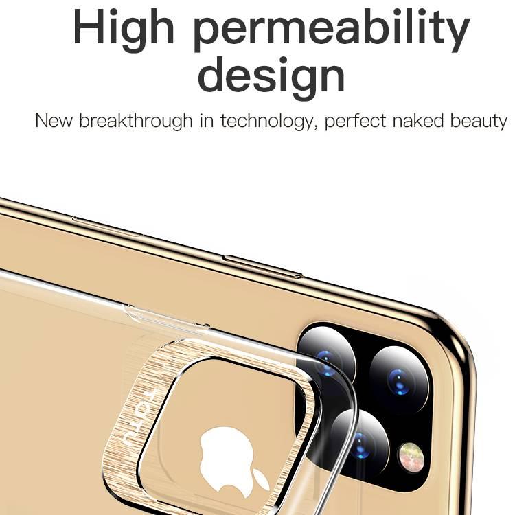 [HCM]Ốp lưng chống sốc cho iPhone 11 Pro Max (6.5 inch) Hiệu Totu Sparkling (Khung viền bảo vệ camera chống trầy xước chống ố vàng tản nhiệt tốt) - Phân phối bởi Hotphukien