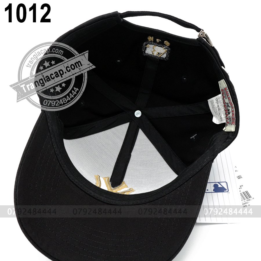 Nón kết MLB NY Yankess - Đen