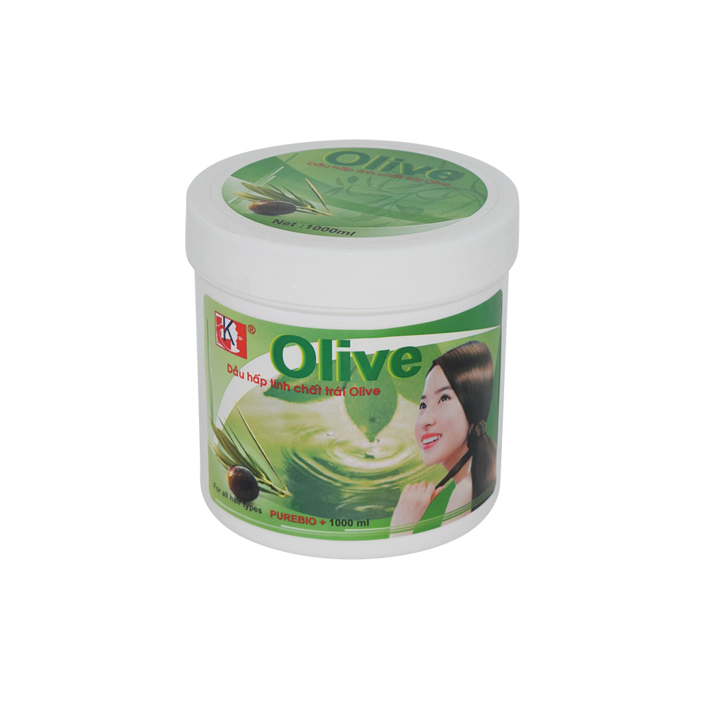 Dầu hấp dưỡng tóc trái Oliu 500ml - 1000ml (Olive Repair Hair Treatment 500ml - 1000ml)