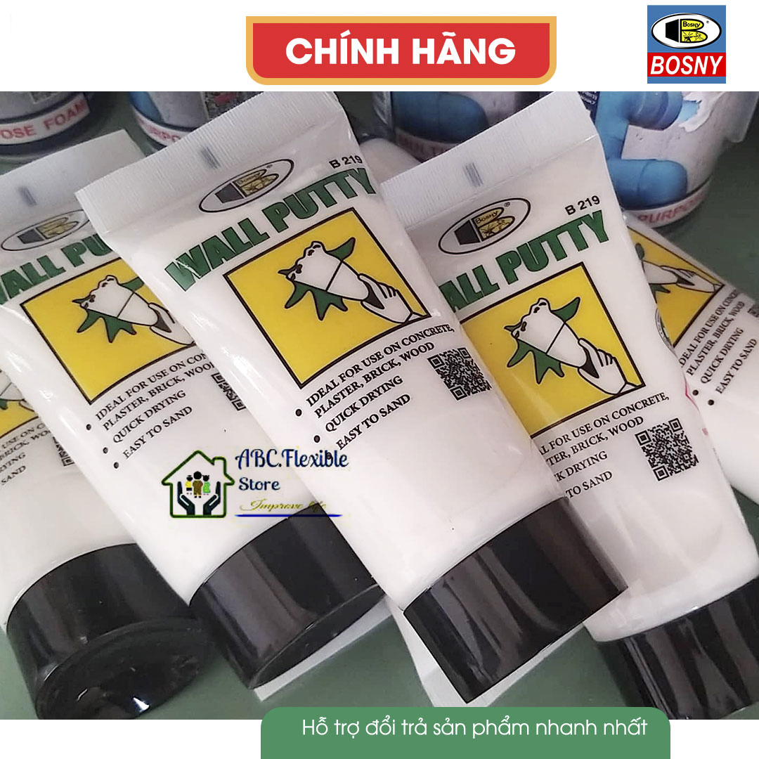 Bột trét tường Bosny Wall Puty B219